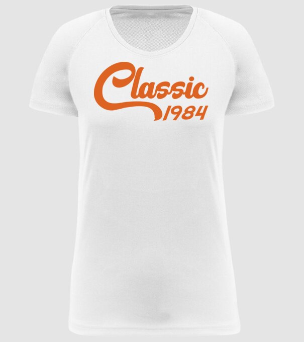 1984 Classic model alb pe tricou