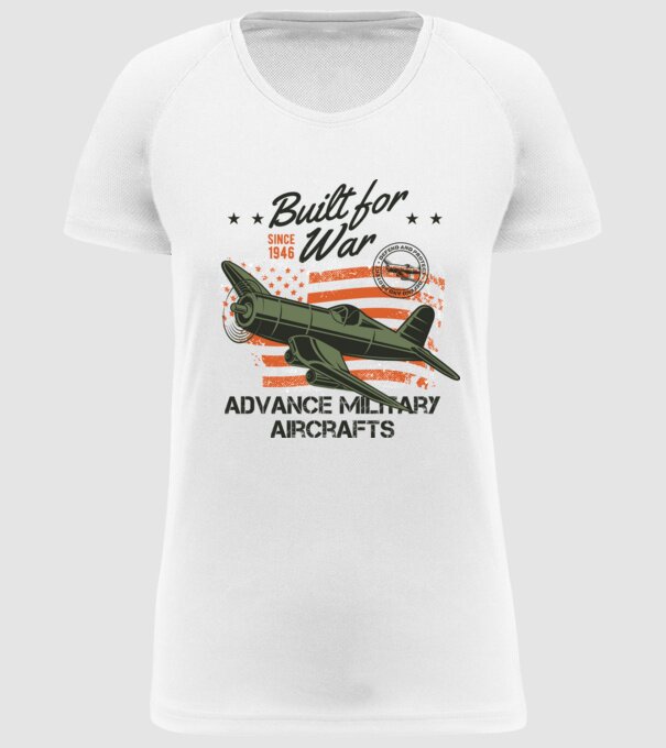 Avioane model alb pe tricou