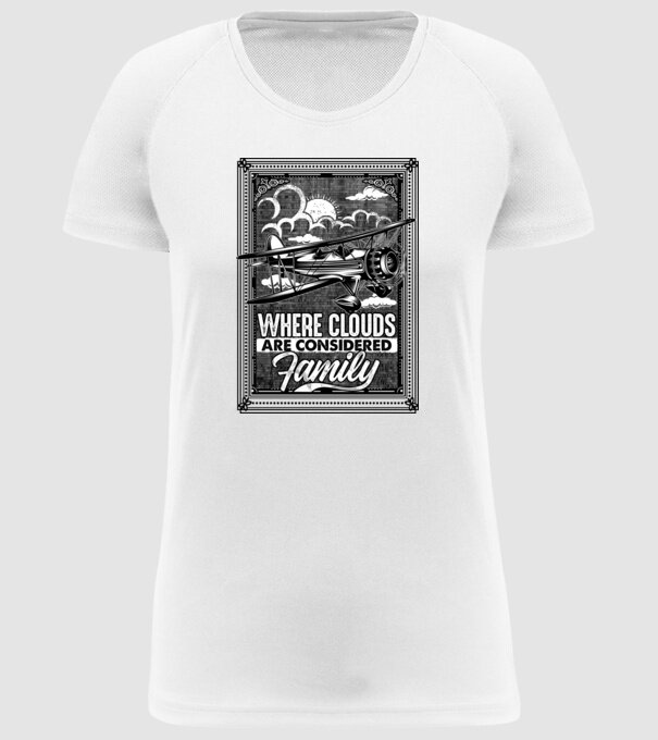 Avioane model alb pe tricou
