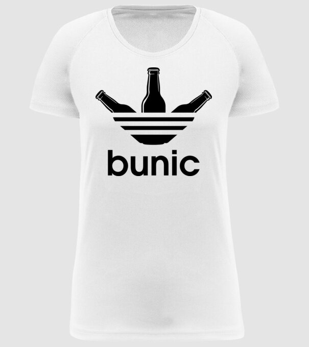 Bunicdidas model alb pe tricou