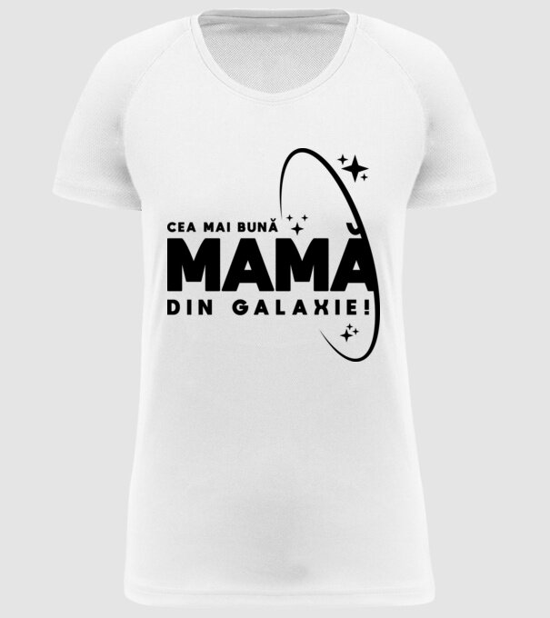 Cea mai bună bunică din Galaxie! model alb pe tricou