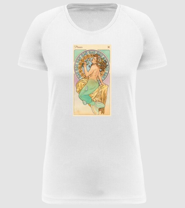 Horoscop Tarot PESTI model alb pe tricou