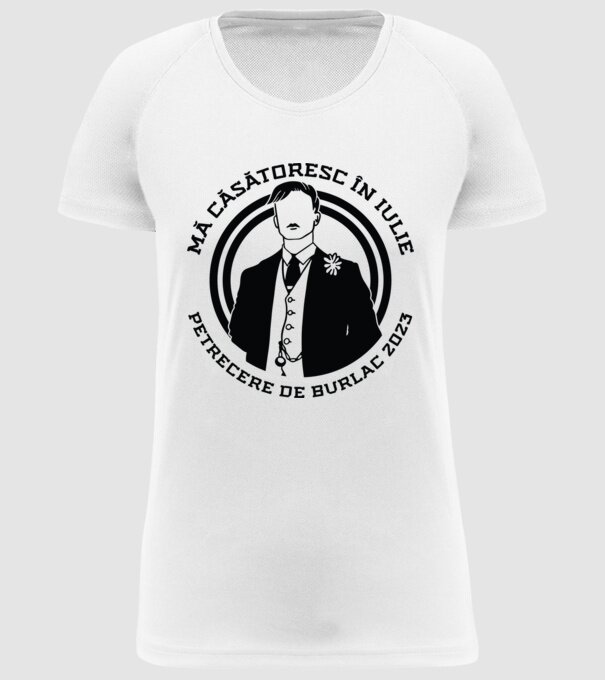 mă căsătoresc în iulie model alb pe tricou