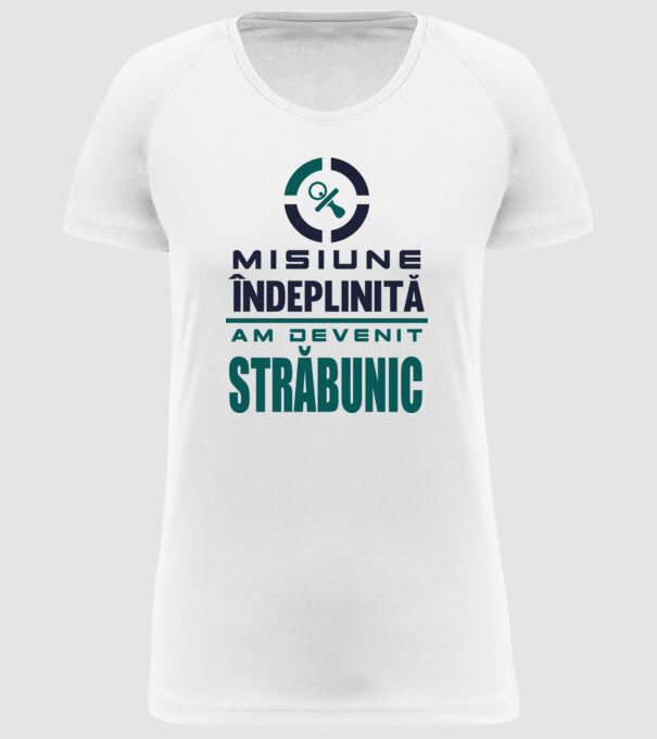 misiune îndeplinită - am devenit străbunic model alb pe tricou