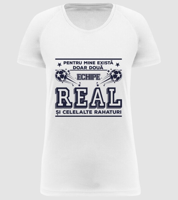 Pentru mine există doar două echipe, Real și celelalte rahaturi model alb pe tricou