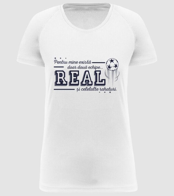 Pentru mine există doar două echipe, Real și celelalte rahaturi model alb pe tricou