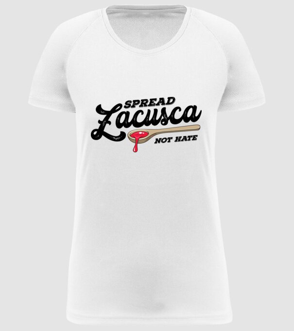 România Zacusca model alb pe tricou
