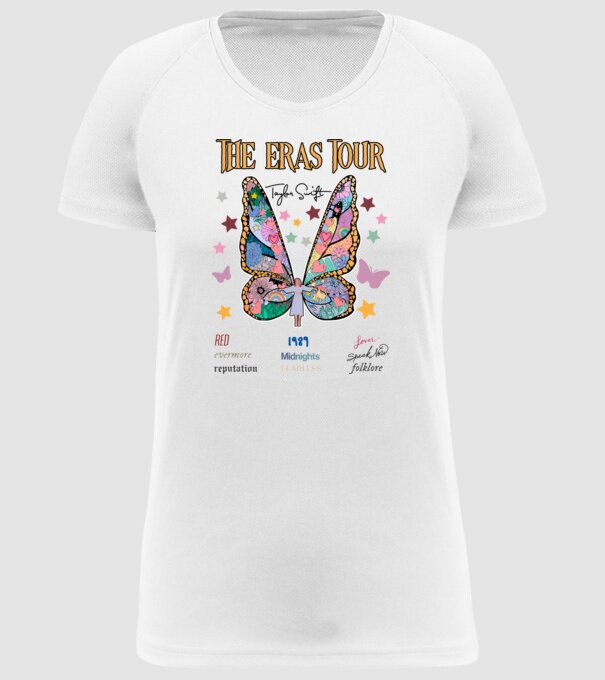 Taylor Swift eras fairy model alb pe tricou