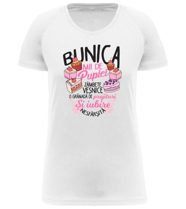  model  pe tricou