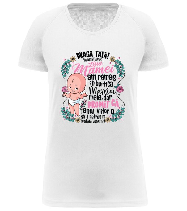  model  pe tricou