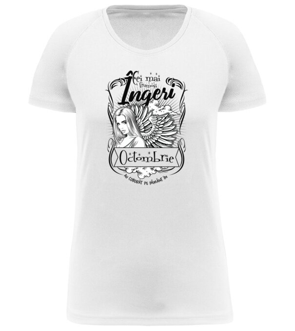  model  pe tricou
