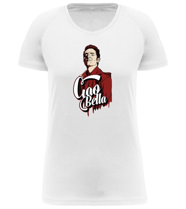  model  pe tricou