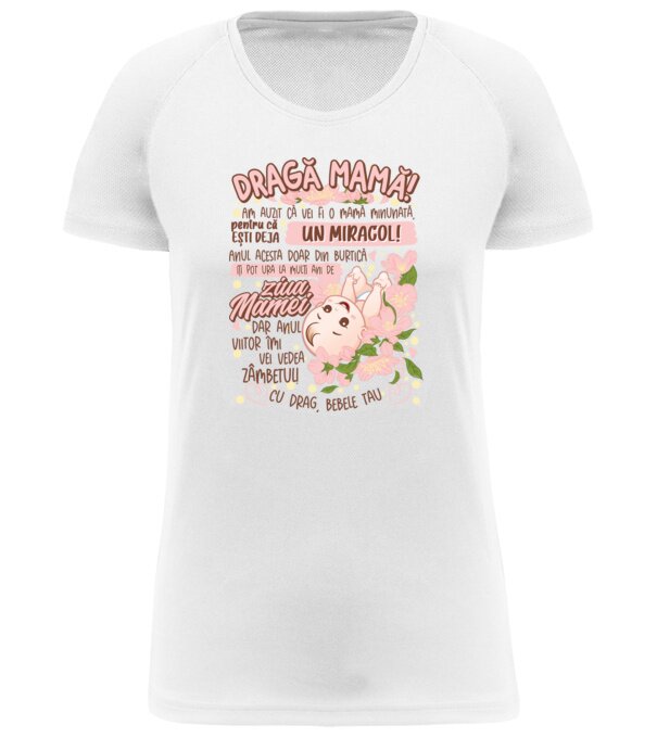  model  pe tricou