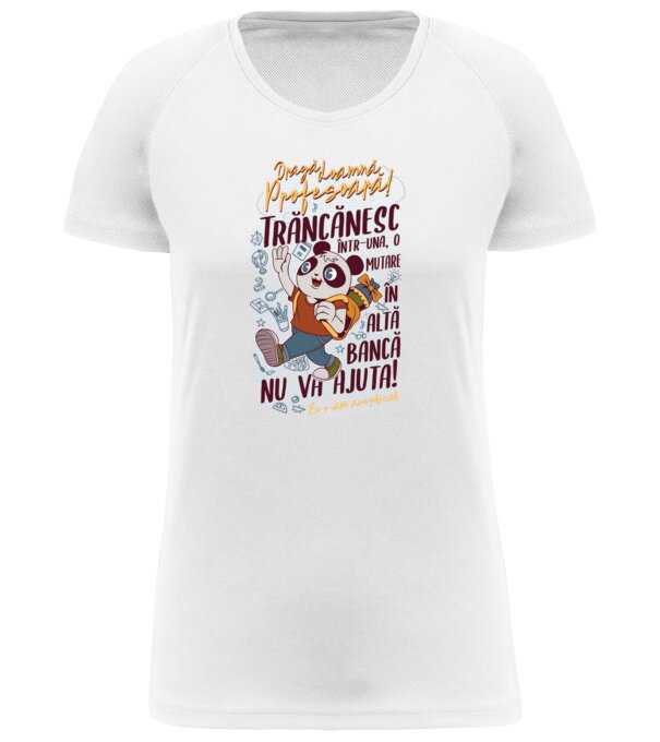  model  pe tricou