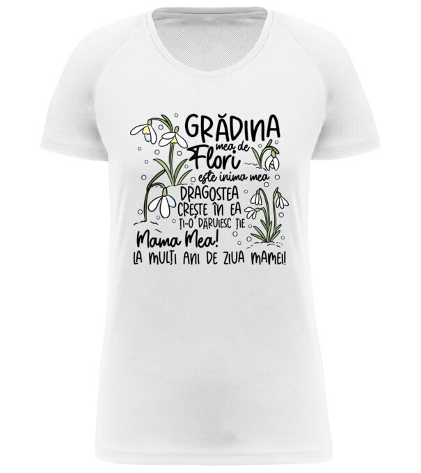  model  pe tricou