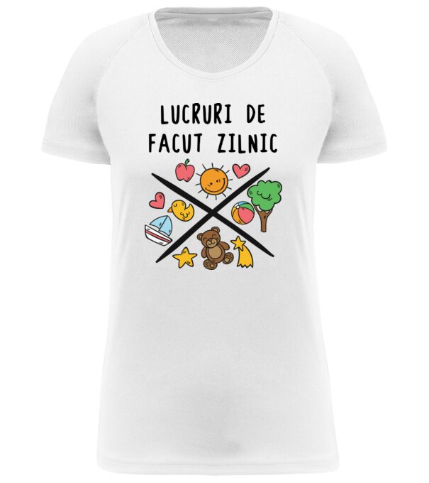  model  pe tricou