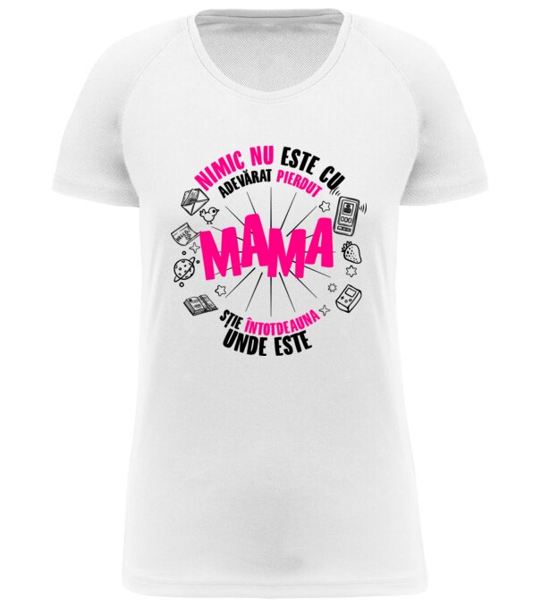  model  pe tricou
