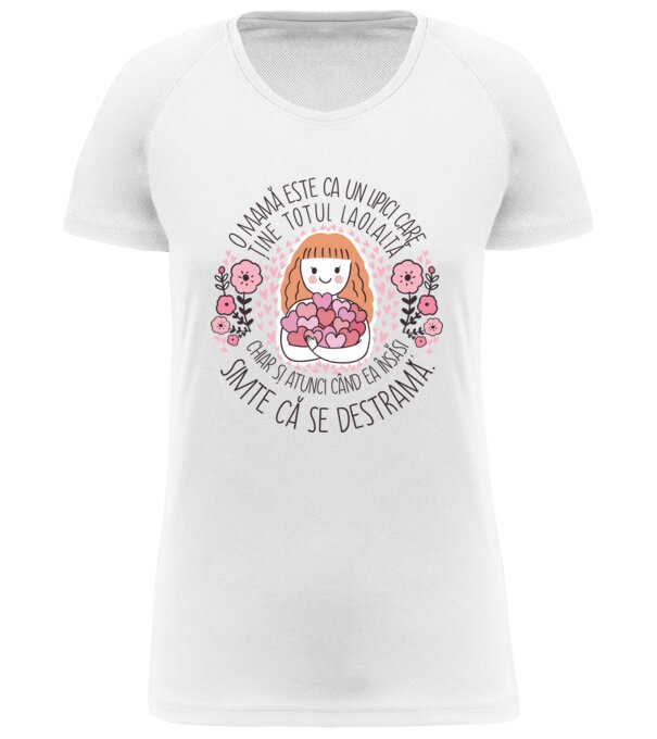  model  pe tricou
