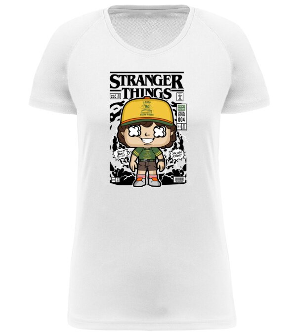  model  pe tricou