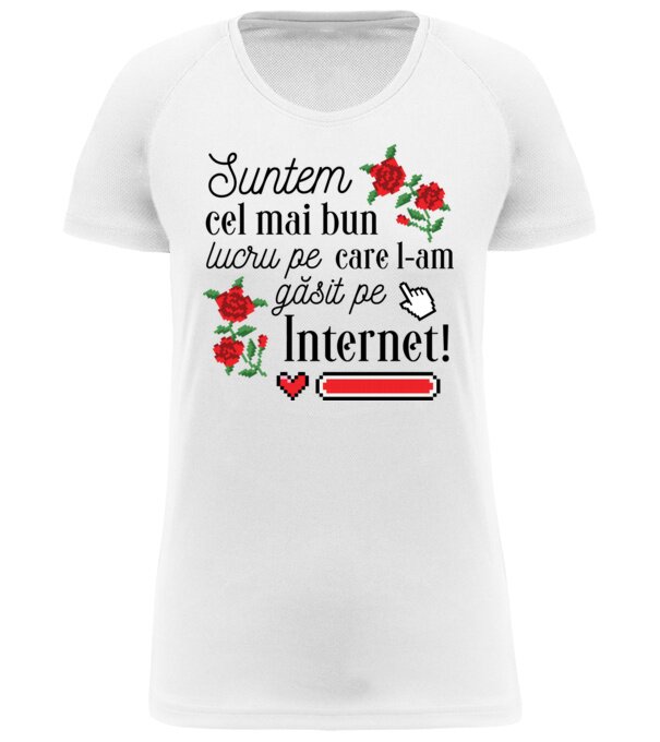  model  pe tricou