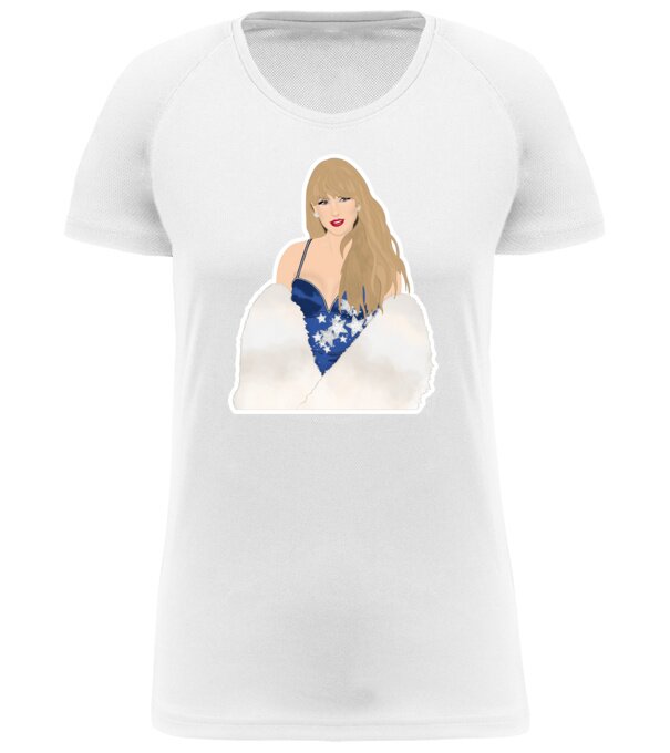  model  pe tricou
