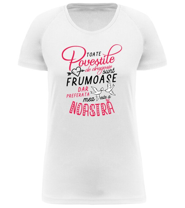  model  pe tricou