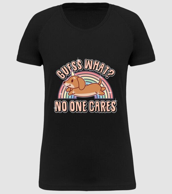 Guess what teckel model negru pe tricou
