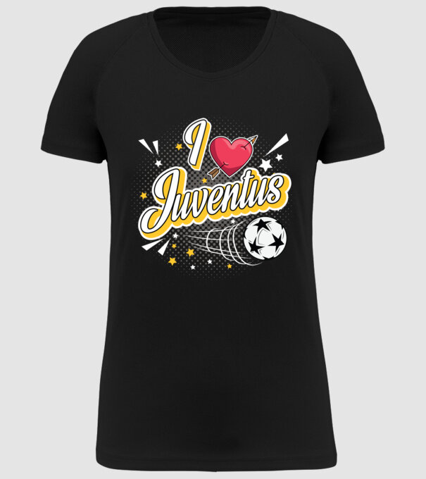 Popart Liverpool Juventus model negru pe tricou
