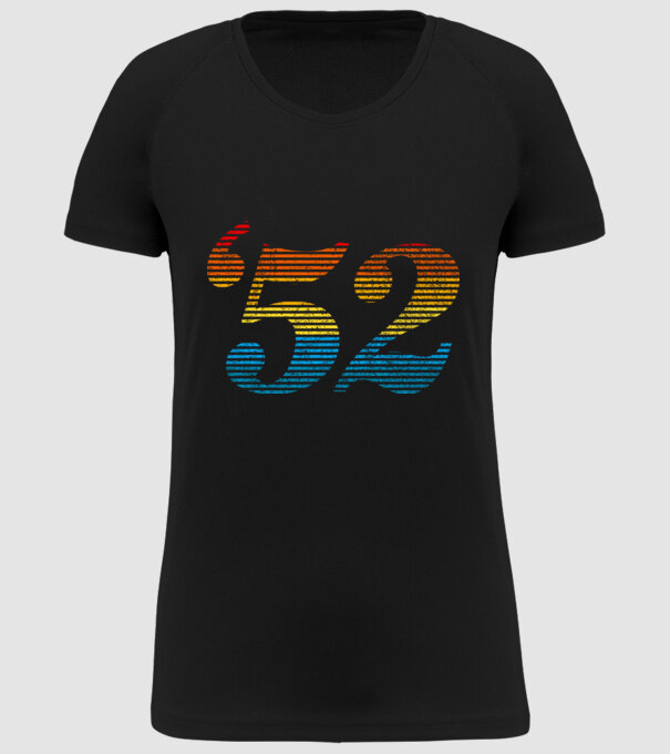 Retro Birthday 1952 model negru pe tricou