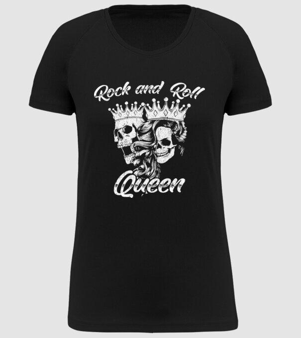 RNR QUEEN model negru pe tricou