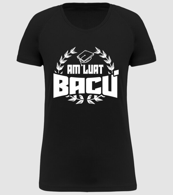 Am luat bacu model negru pe tricou