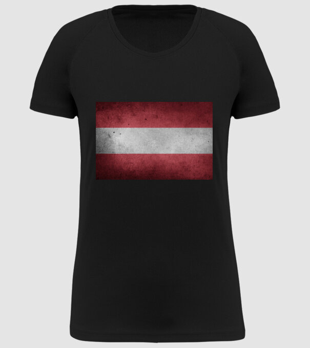 AUSTRIA model negru pe tricou