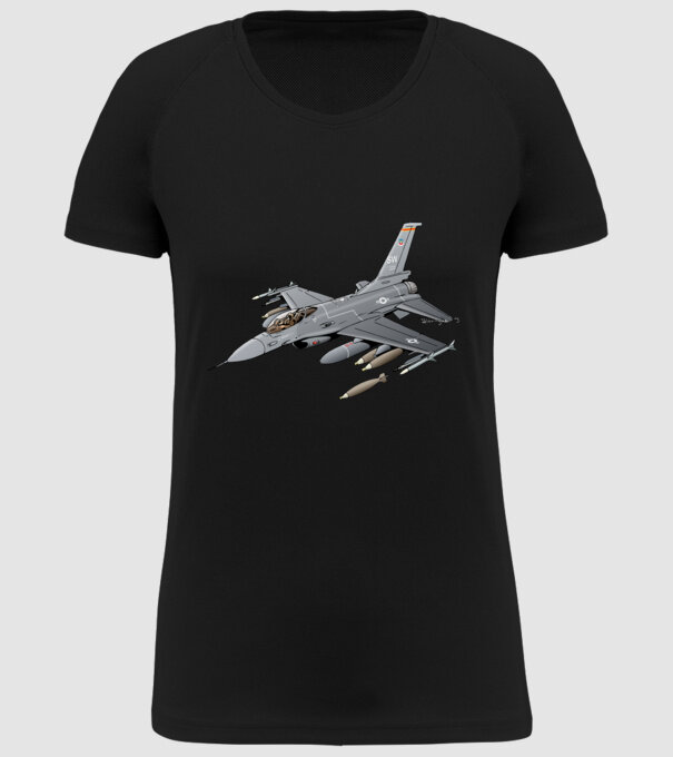 Avioane model negru pe tricou