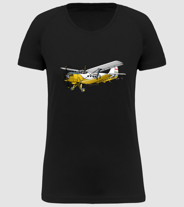 Avioane model negru pe tricou