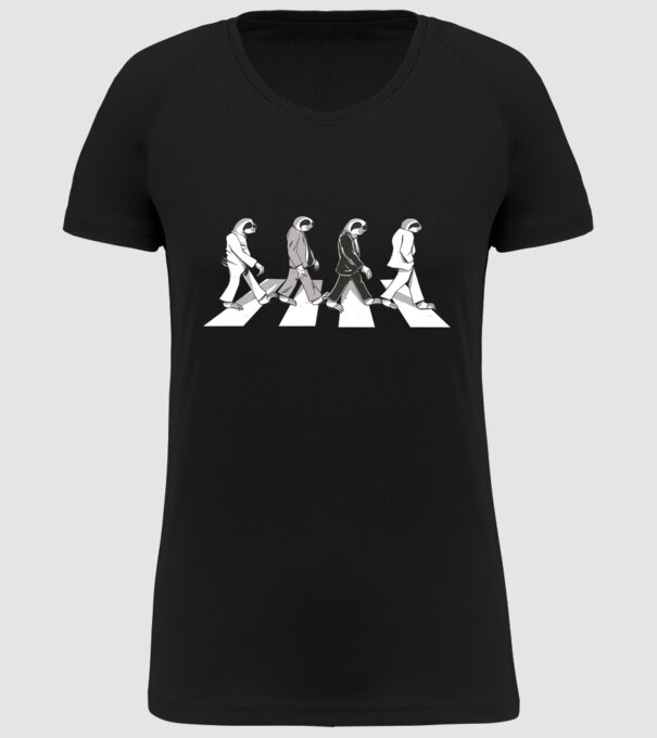 Beatles model negru pe tricou