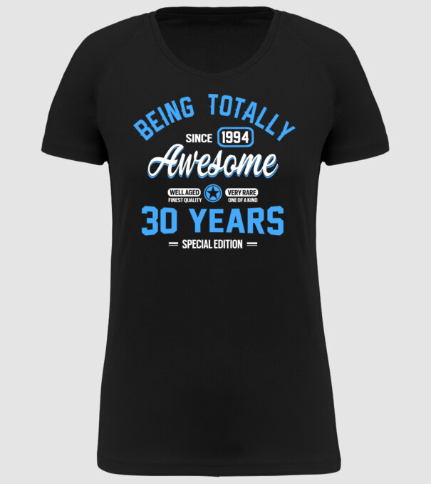 Being totally awesome 30 model negru pe tricou