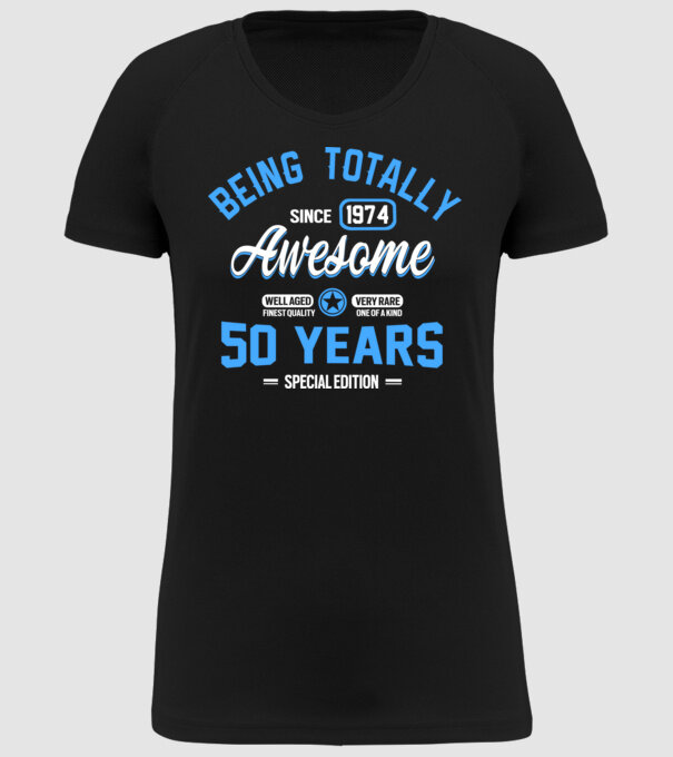 Being totally awesome 50 model negru pe tricou