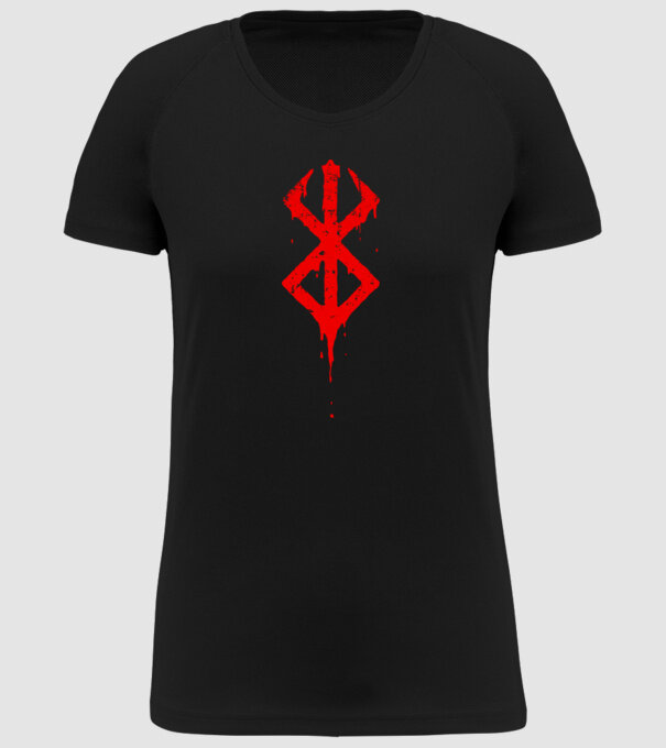 Berserk logo model negru pe tricou