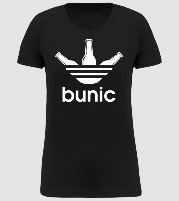Bunicdidas model negru pe tricou