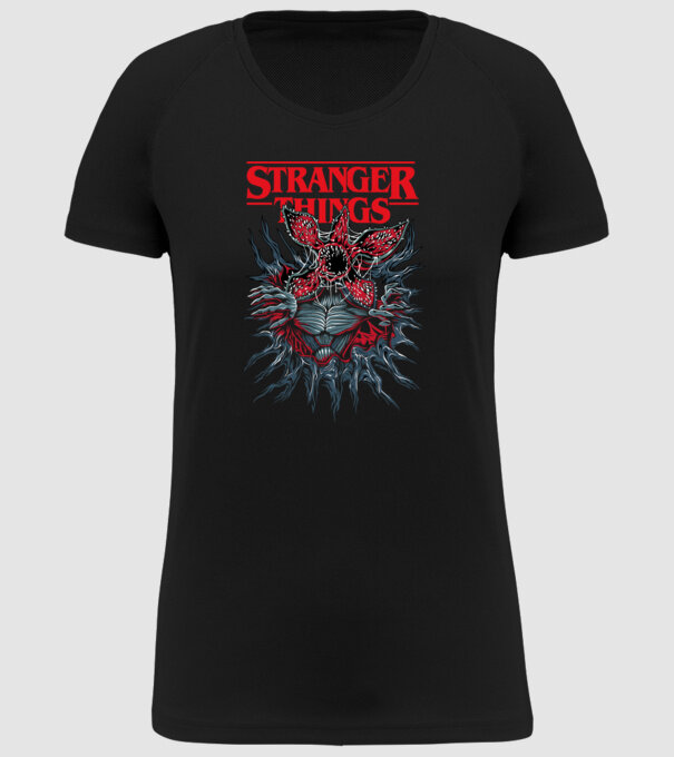 DEMOGORGON model negru pe tricou