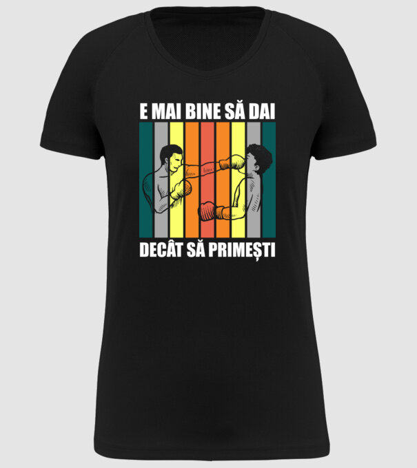 E mai bine să dai decât să primești model negru pe tricou