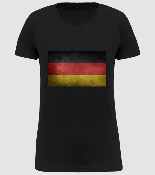 GERMANY model negru pe tricou