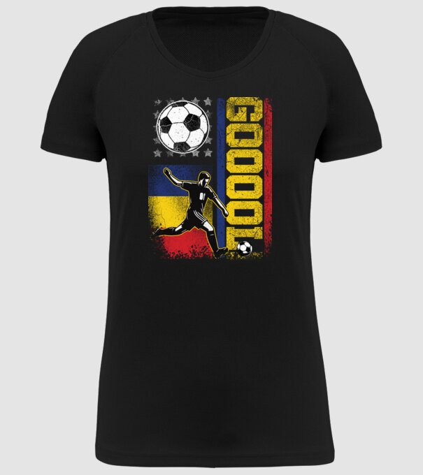 GOOOL model negru pe tricou