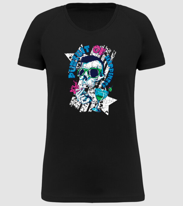 Graffiti model negru pe tricou