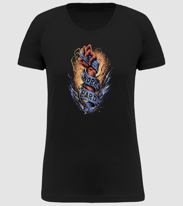 Graffiti model negru pe tricou