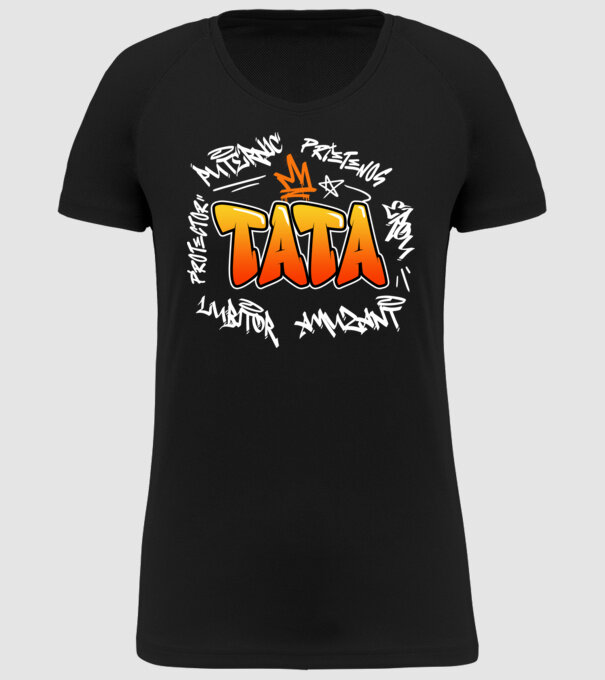 Graffiti apa fehér RO model negru pe tricou