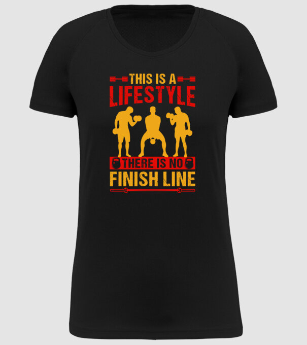 GYM Fitness model negru pe tricou