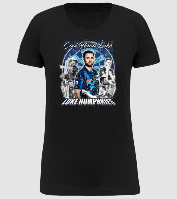 Luke Humphries Cool hand Luke model negru pe tricou
