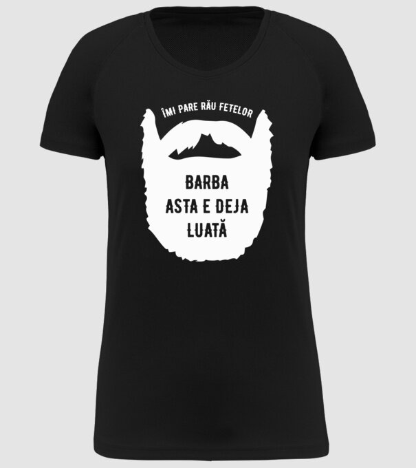 îmi pare rău fetelor, barba asta e deja luată model negru pe tricou