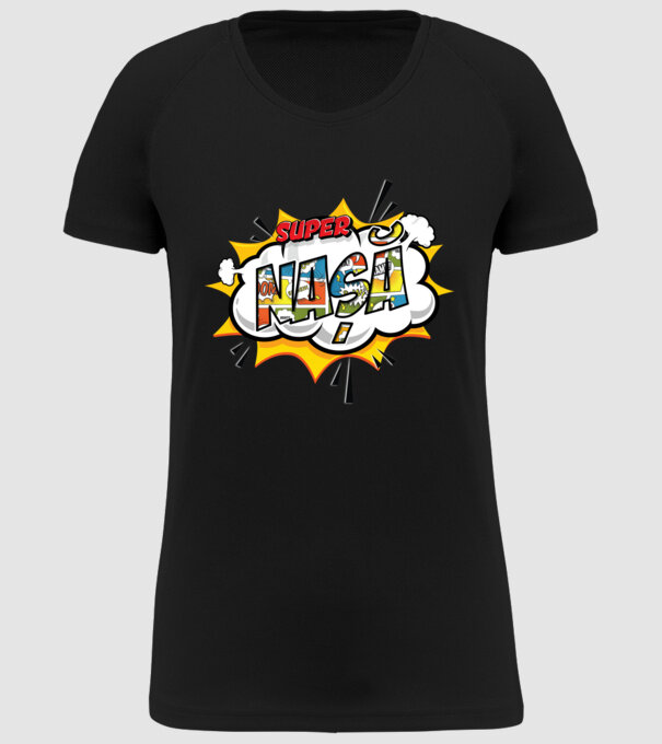 Nașă model negru pe tricou